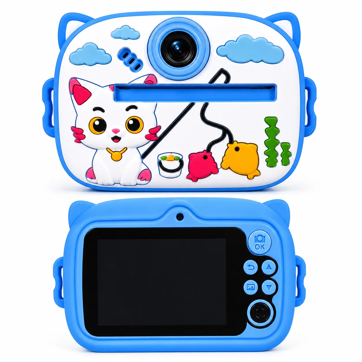 Mini Fotocamera Bambini con Stampa Istantanea – Foto e Video HD – Mini Camera Digitale Educativa con Giochi e Musica – Regalo Perfetto per Bambini e Bambine - immagine 7