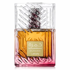 Lattafa Khamrah Dukhan Eau de Parfum 100 ml – Profumo Unisex Intenso e Speziato con Note di Tabacco, Ambra e Spezie Orientali